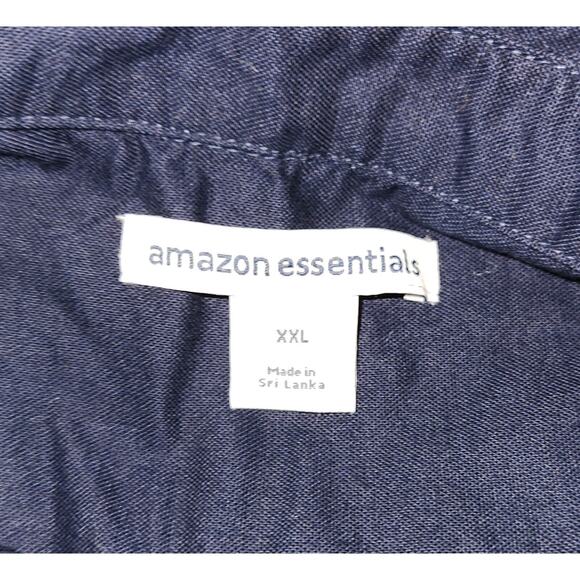 Women's Amazon Essentials Long Sleeve Button-Down Shirt - Picture 5 of 7